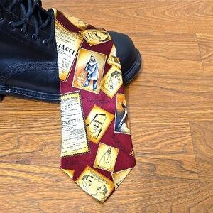 AUDREY BUCKNER THE METROPOLITAN OPERA PUGLIACCI RIGOLETTO 100% EUROPEAN SILK